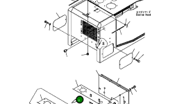 Кронштейн 419-54-B4160 Komatsu