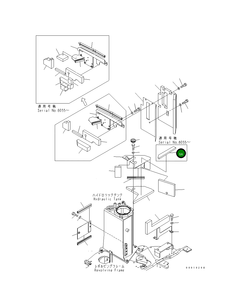 Лист 22M-03-21940 Komatsu