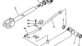 Цилиндр 103-63-22140 Komatsu