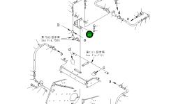 Кронштейн 262-71-73540 Komatsu
