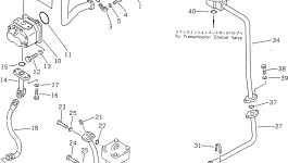 Шланг 195-49-12780 Komatsu