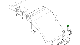 Кронштейн 4195-4558 Komatsu