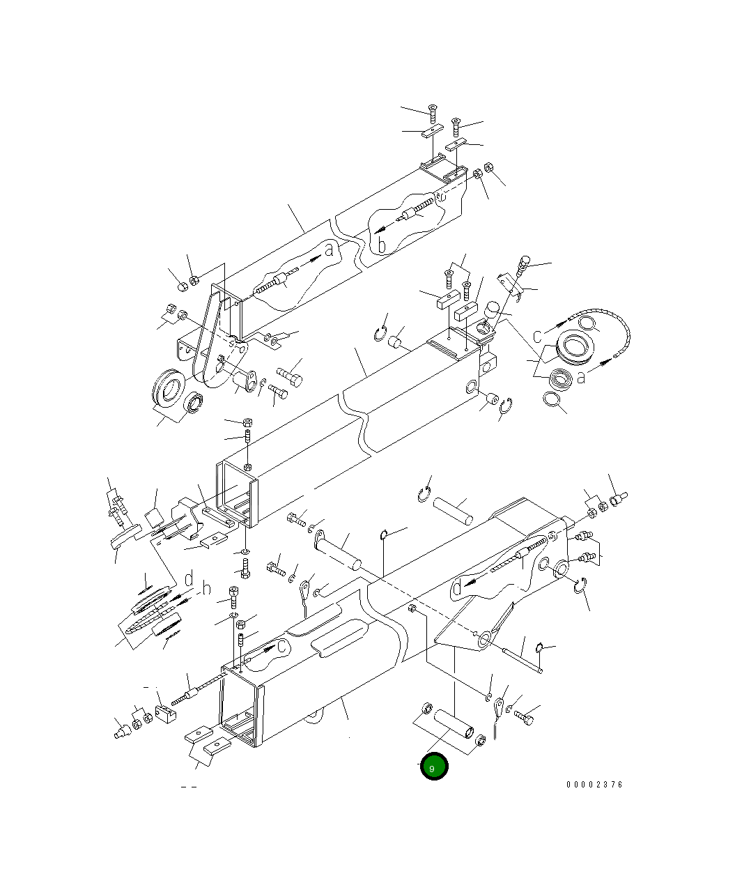 Направляющее колесо MH511-4053200 Komatsu
