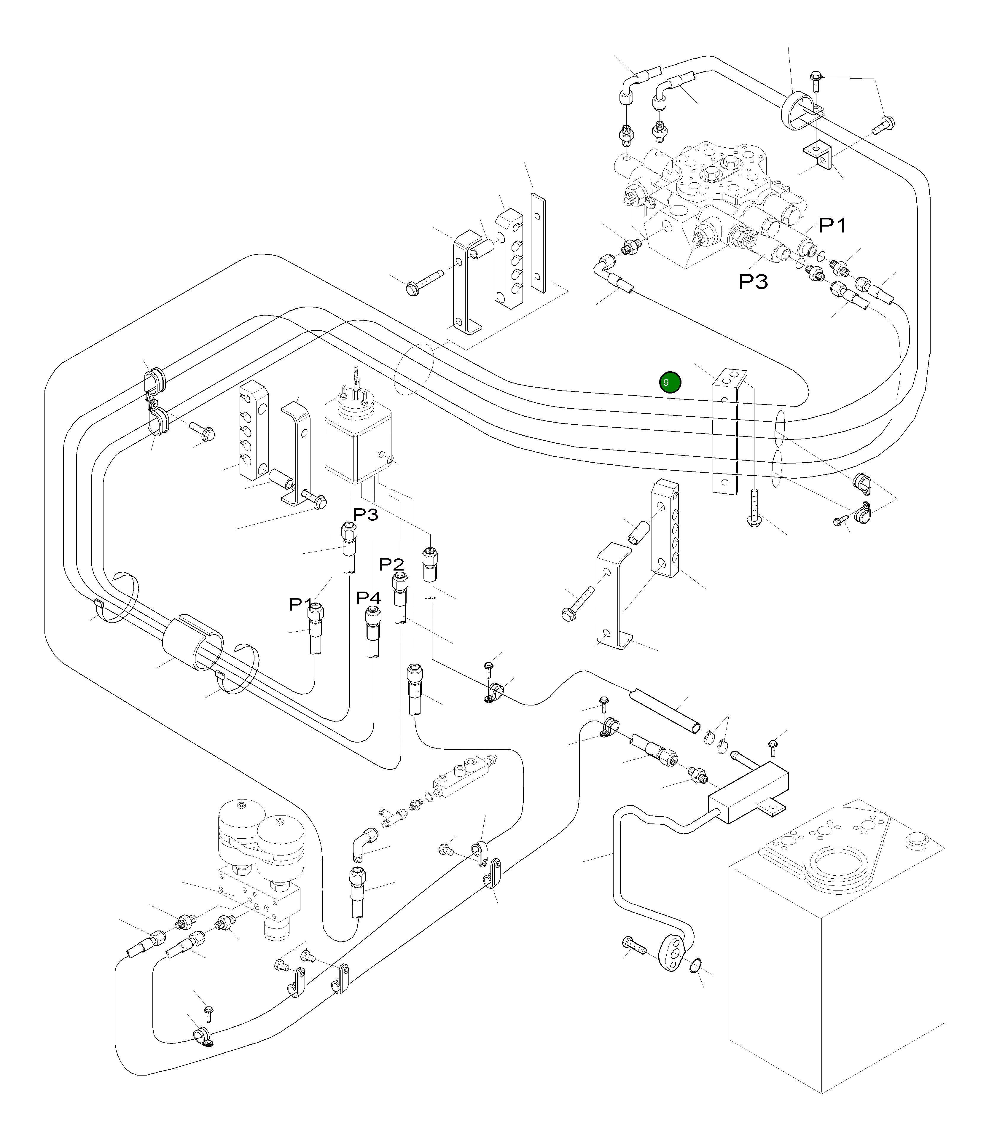 Кронштейн 421-62-H3G70 Komatsu