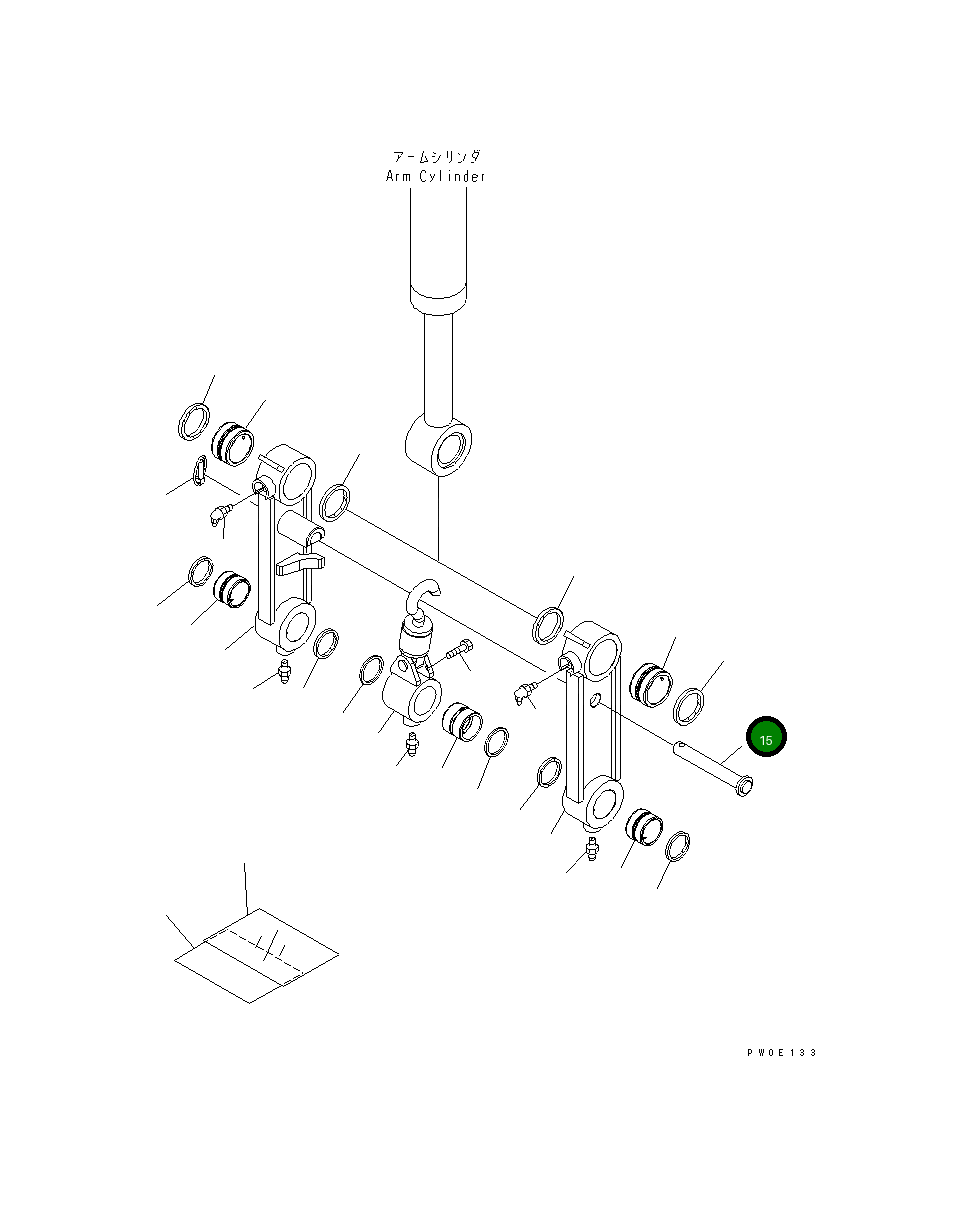 Палец 21W-70-47240 Komatsu