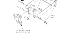 Палец 21W-70-31710 Komatsu