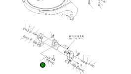 Палец 235-70-43190 Komatsu