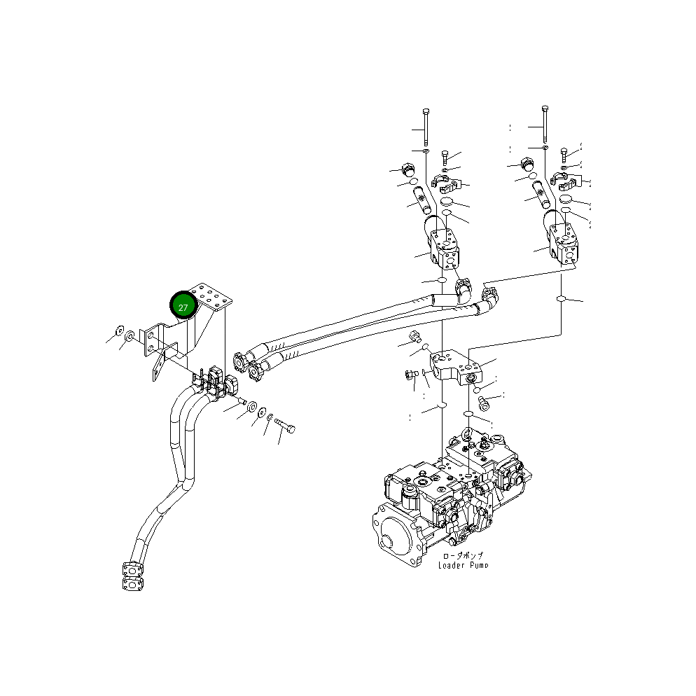 Кронштейн 426-62-31680 Komatsu