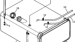 Лента бака DY81855-23104 Komatsu
