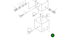Коллекторный блок 262-60-27310 Komatsu