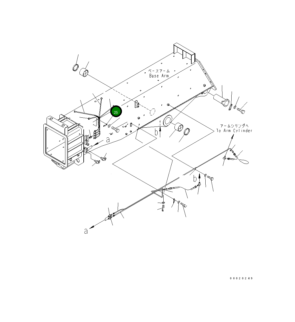 Клипса 20F-70-16410 Komatsu