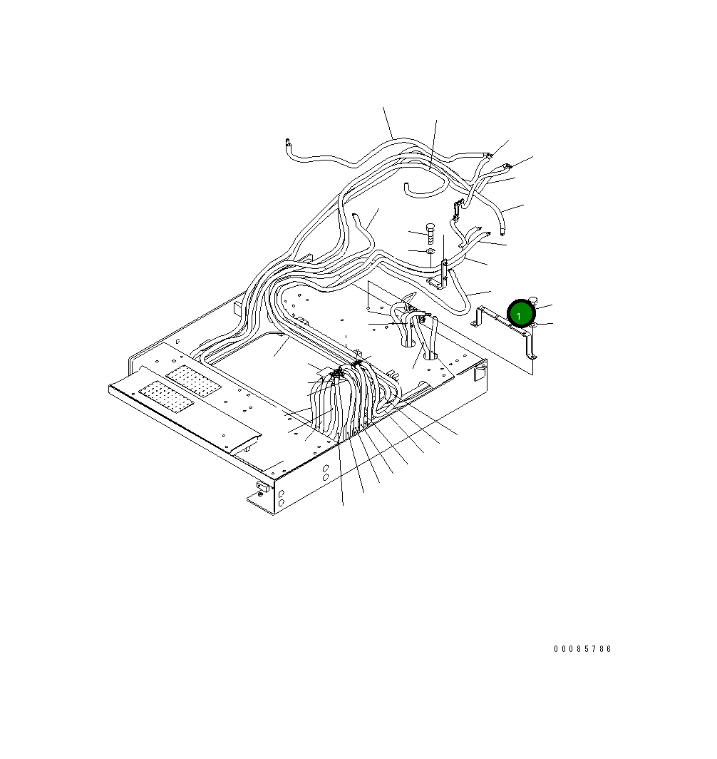 Кронштейн 21T-06-31210 Komatsu