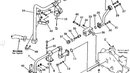 Трубка 561-61-46530 Komatsu