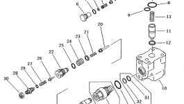 Корпус 702-21-33111 Komatsu