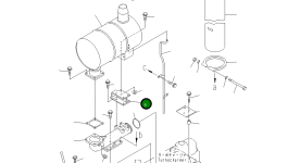 Кронштейн 6221-11-5510 Komatsu