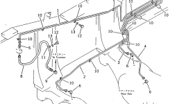 Трубка 426-70-13152 Komatsu