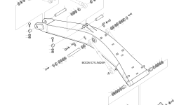 Палец 2123-4189A Komatsu