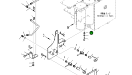 Кронштейн 561-87-8A270 Komatsu