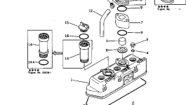 Корпус YM121450-03011 Komatsu
