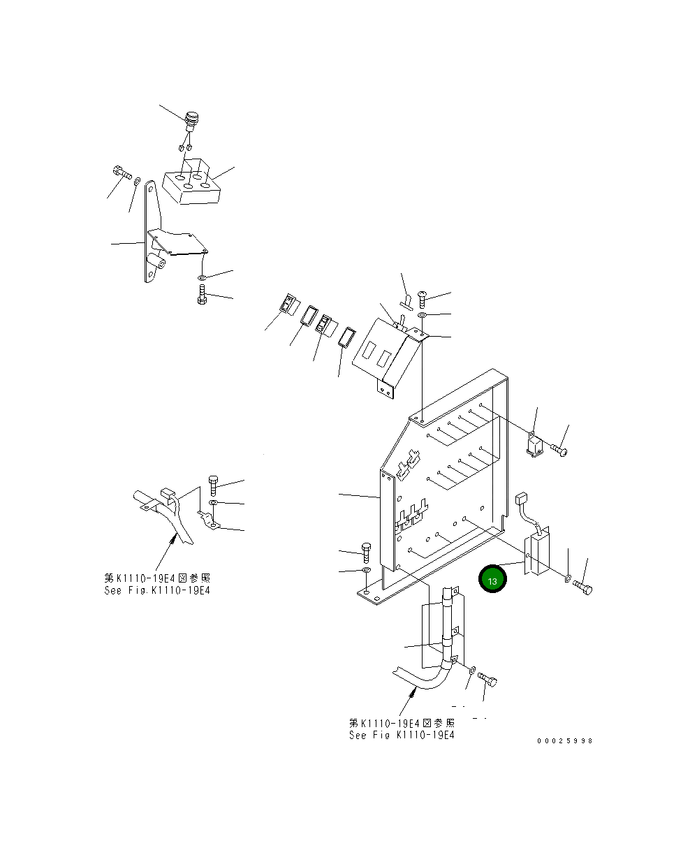 Контроллер 208-06-61651 Komatsu