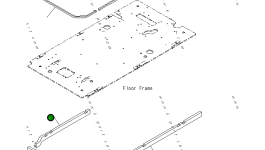 Лист 2A5-43-11961 Komatsu