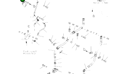 Кронштейн 418-62-62220 Komatsu