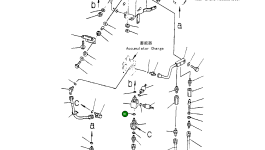 Крестовина 423-43-27450 Komatsu