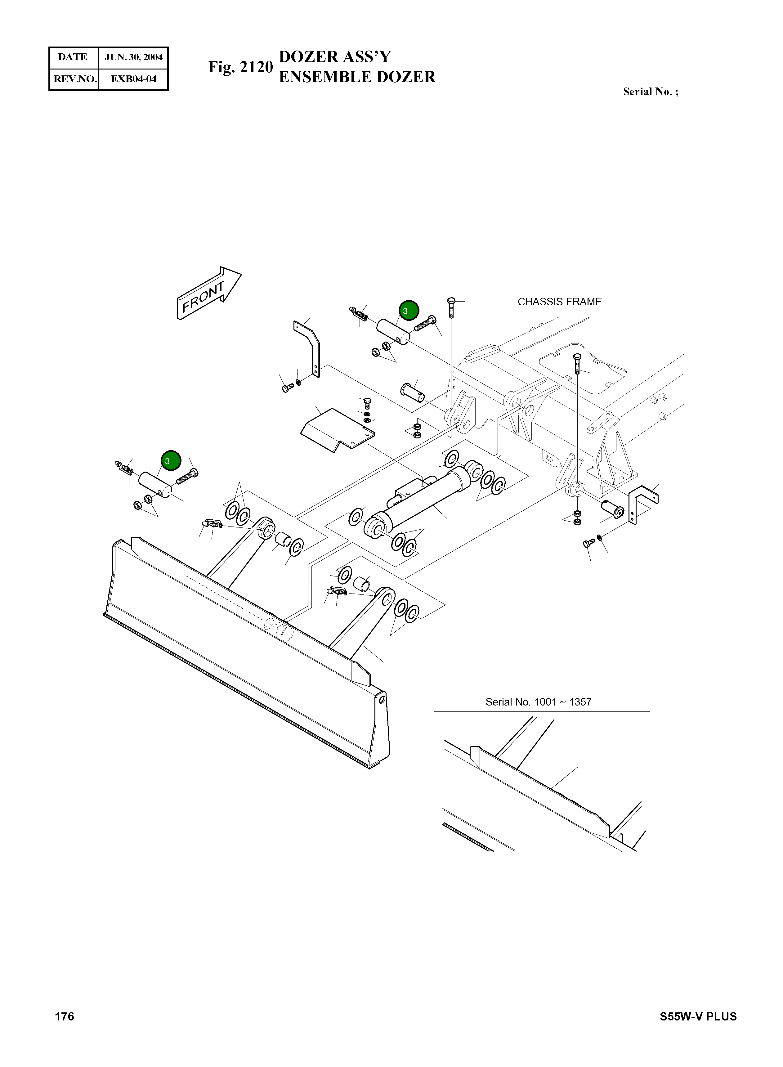 Палец 2123-2486A Komatsu