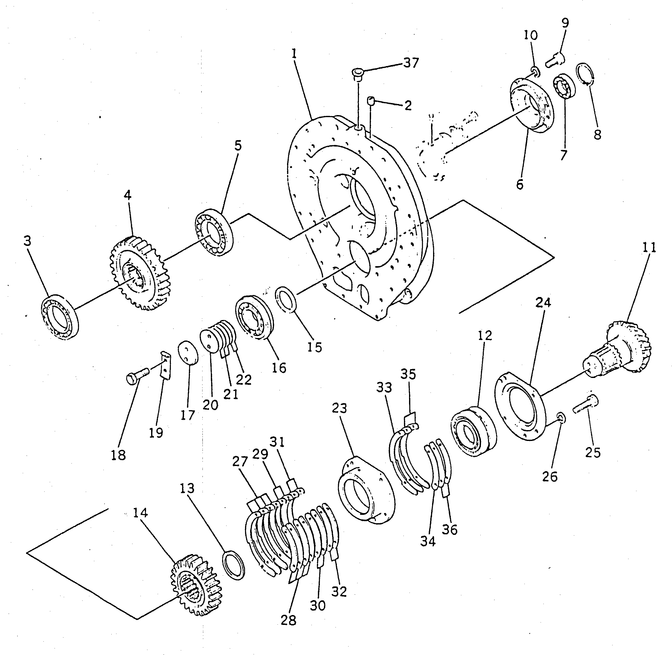 Корпус 178-15-13111 Komatsu