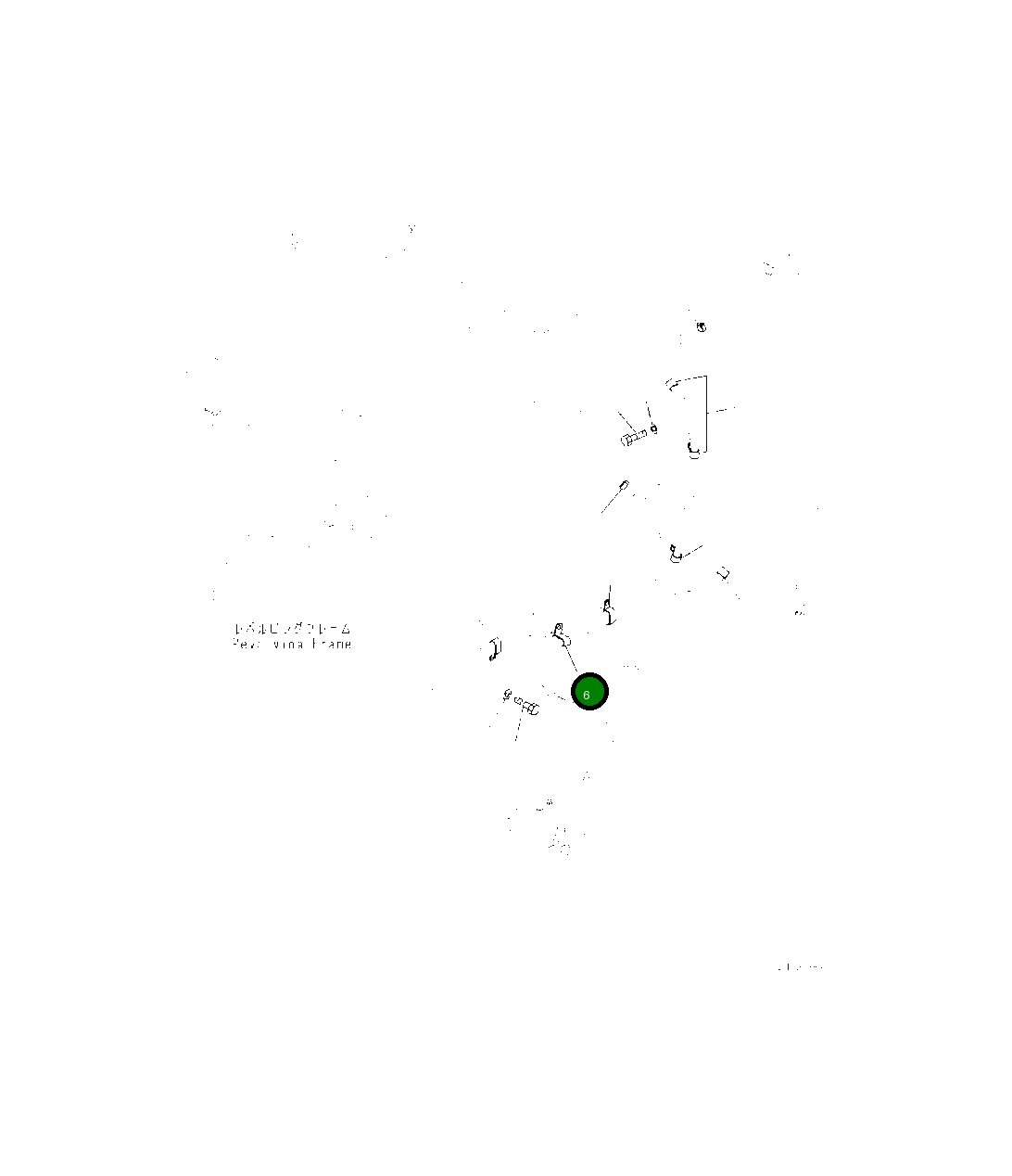 Клипса 2A5-979-1480 Komatsu