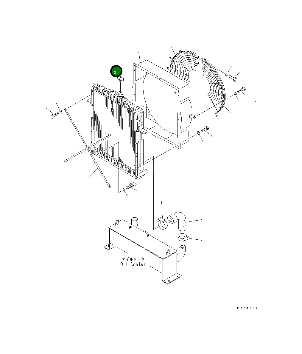 Колпак 567-03-71510 Komatsu