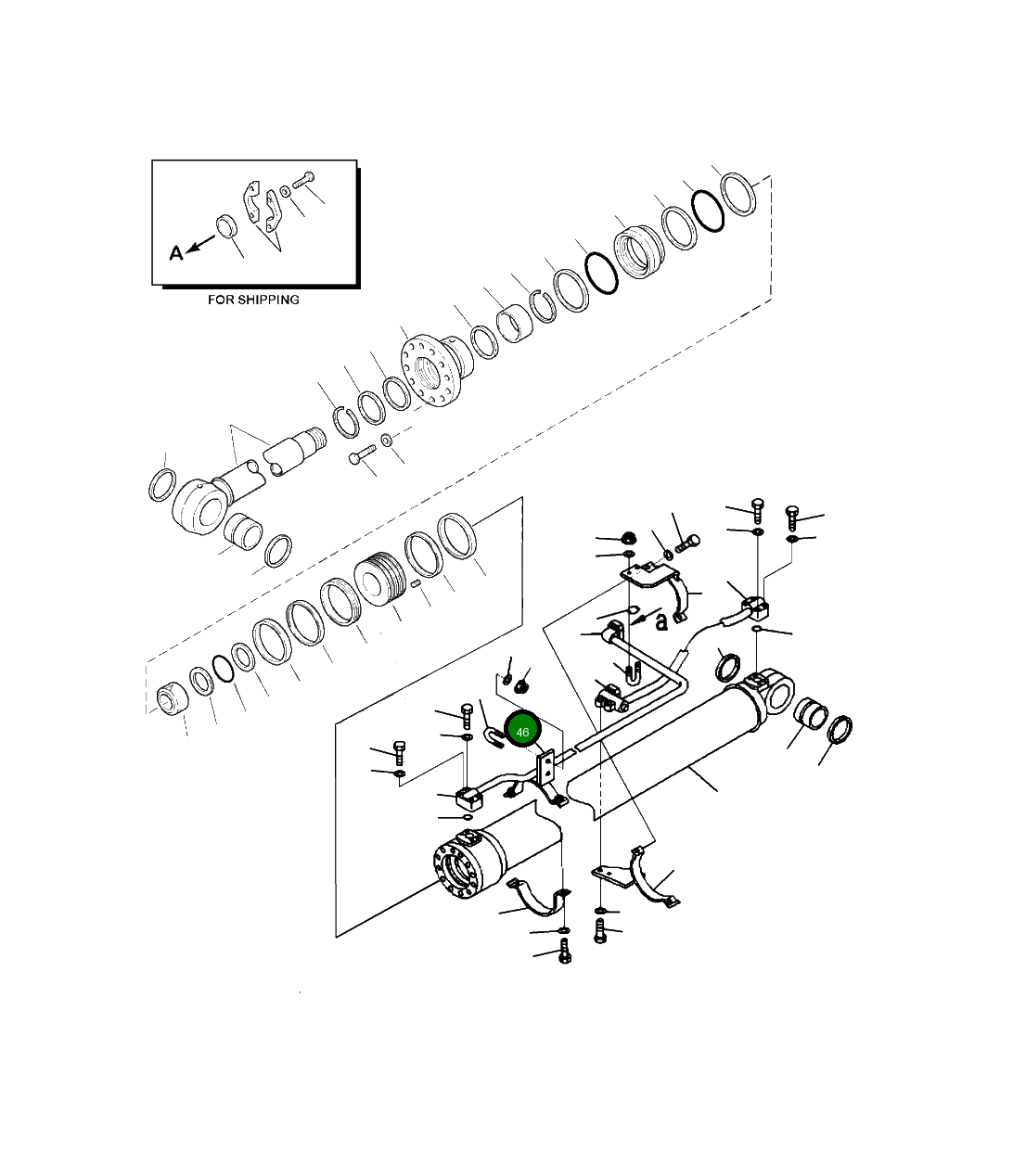 Кронштейн 707-88-22670 Komatsu