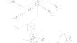 Кронштейн 2A7-62-12160 Komatsu