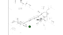 Кронштейн 2A6-01-12831 Komatsu
