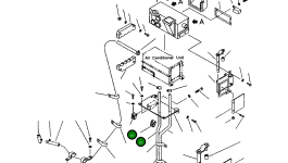 Кронштейн 569-07-61180 Komatsu