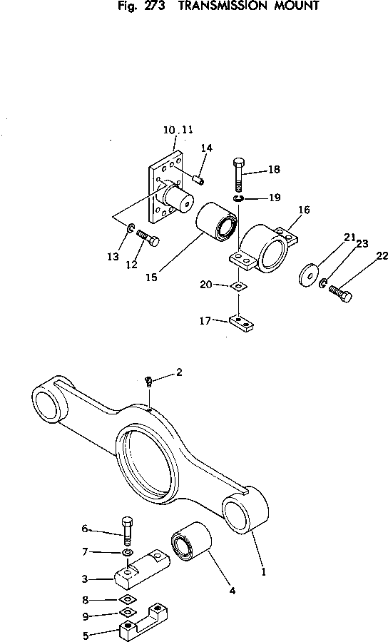Кронштейн 569-14-41160 Komatsu