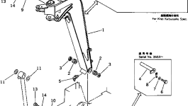 Палец 21U-70-11170 Komatsu
