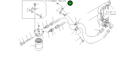 Кронштейн 6731-51-9141 Komatsu
