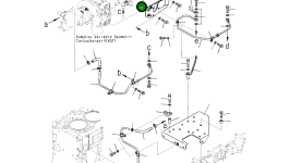 Кронштейн 6252-61-6330 Komatsu