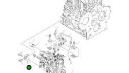 Кронштейн 456-896 Komatsu