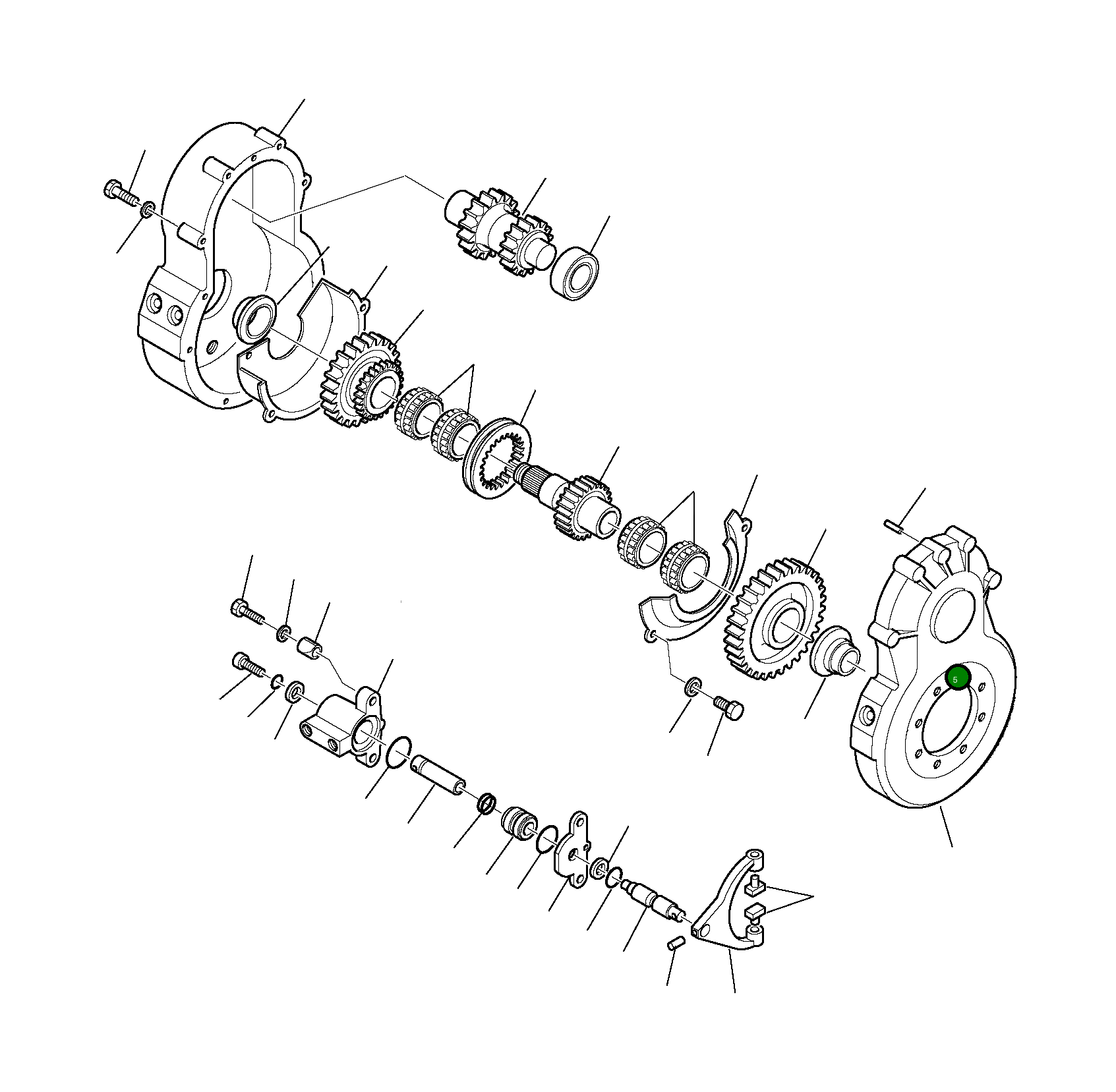 Палец 22E-22-11250 Komatsu