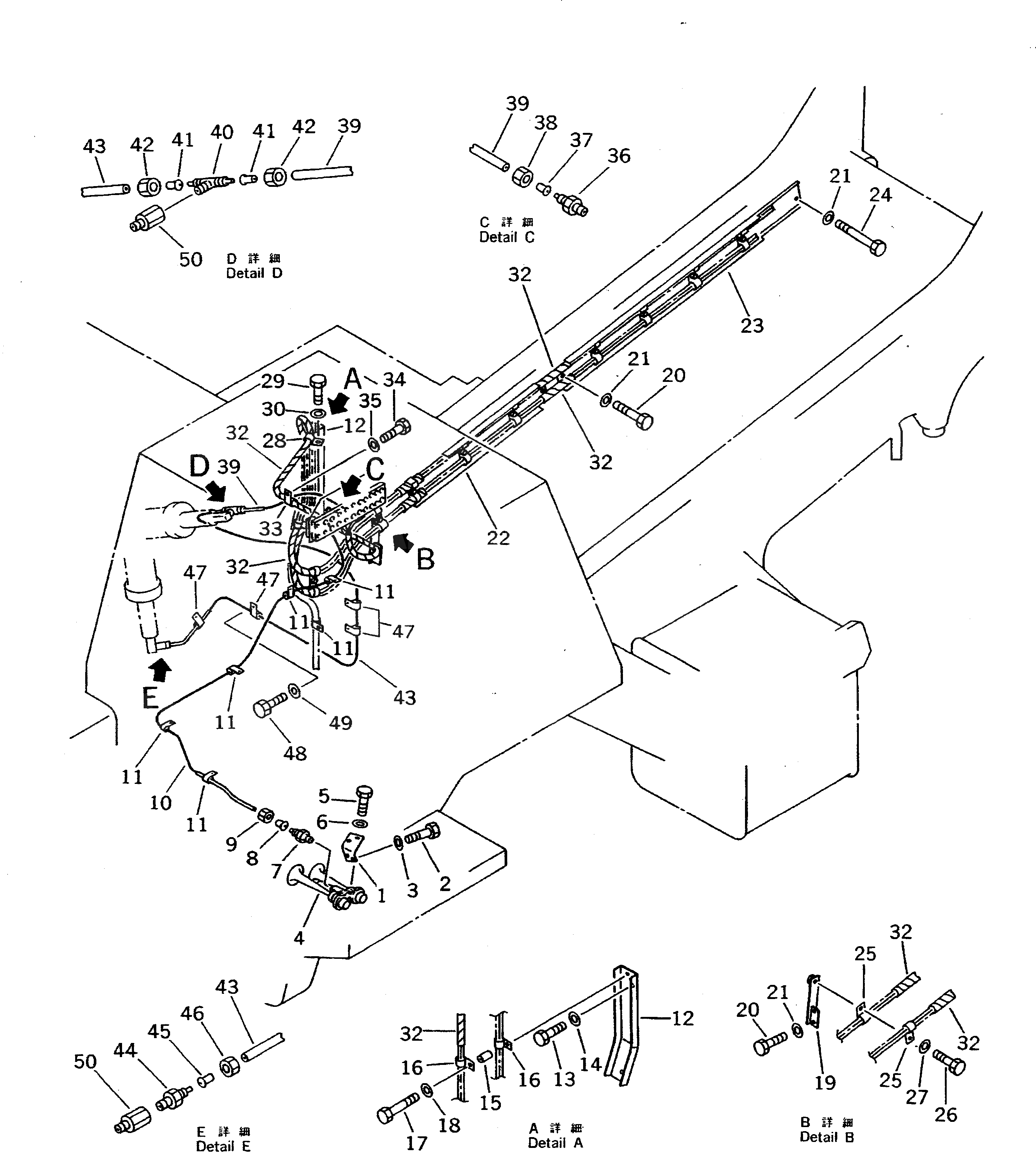 Кронштейн 569-35-62920 Komatsu