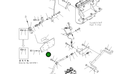 Кронштейн 6219-21-5350 Komatsu