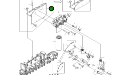 Кронштейн 6261-51-5850 Komatsu