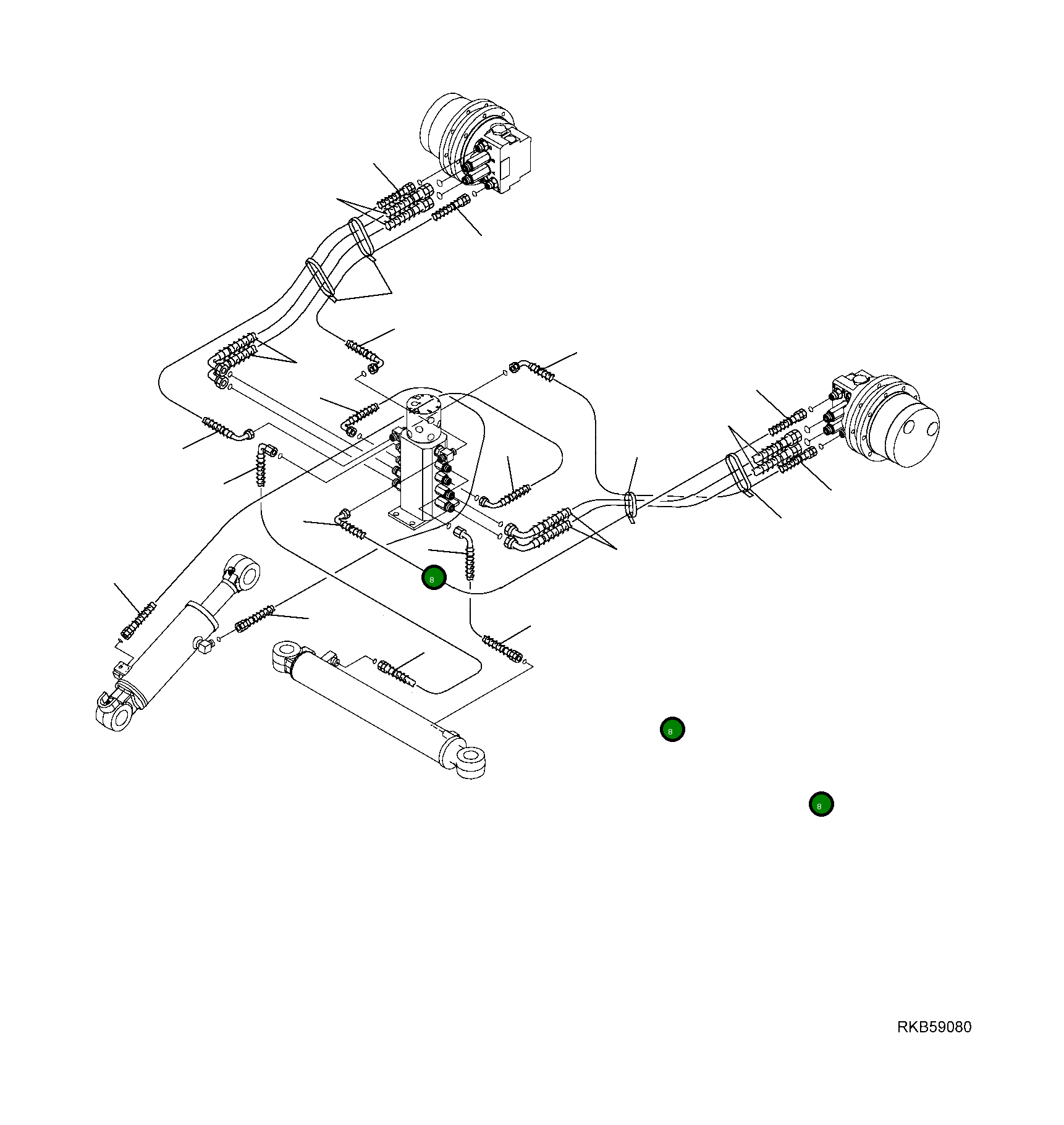 Лента 22L-09-R5620 Komatsu