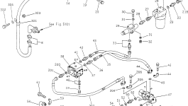 Угловой штуцер BW064761 Komatsu