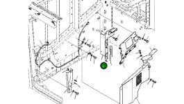 Кронштейн 4A2-53-14161 Komatsu