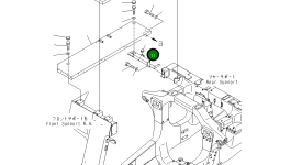 Кронштейн 569-84-82340 Komatsu