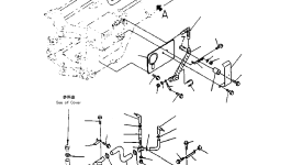Кронштейн 424W93Z950 Komatsu