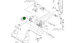 Палец 21T-960-1850 Komatsu